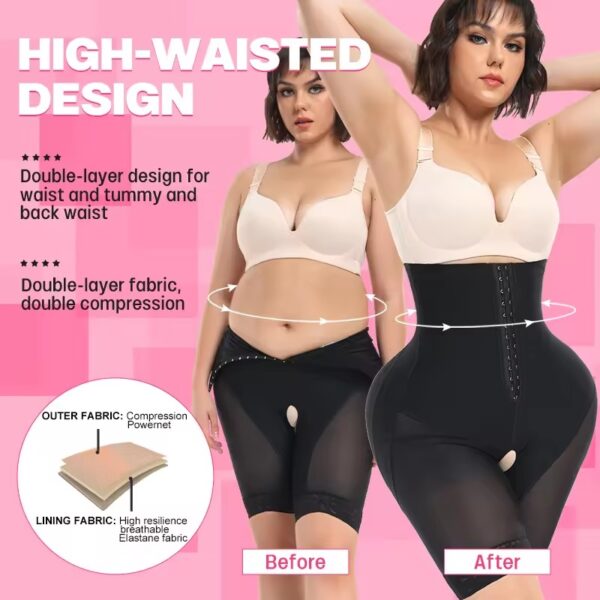 Curve Architect High-Waist Shaper Shorts - Image 5